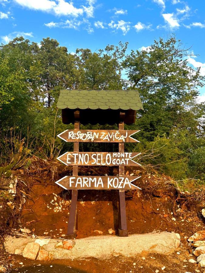 Etno Selo Montegoat Hotel Nikšić Bagian luar foto